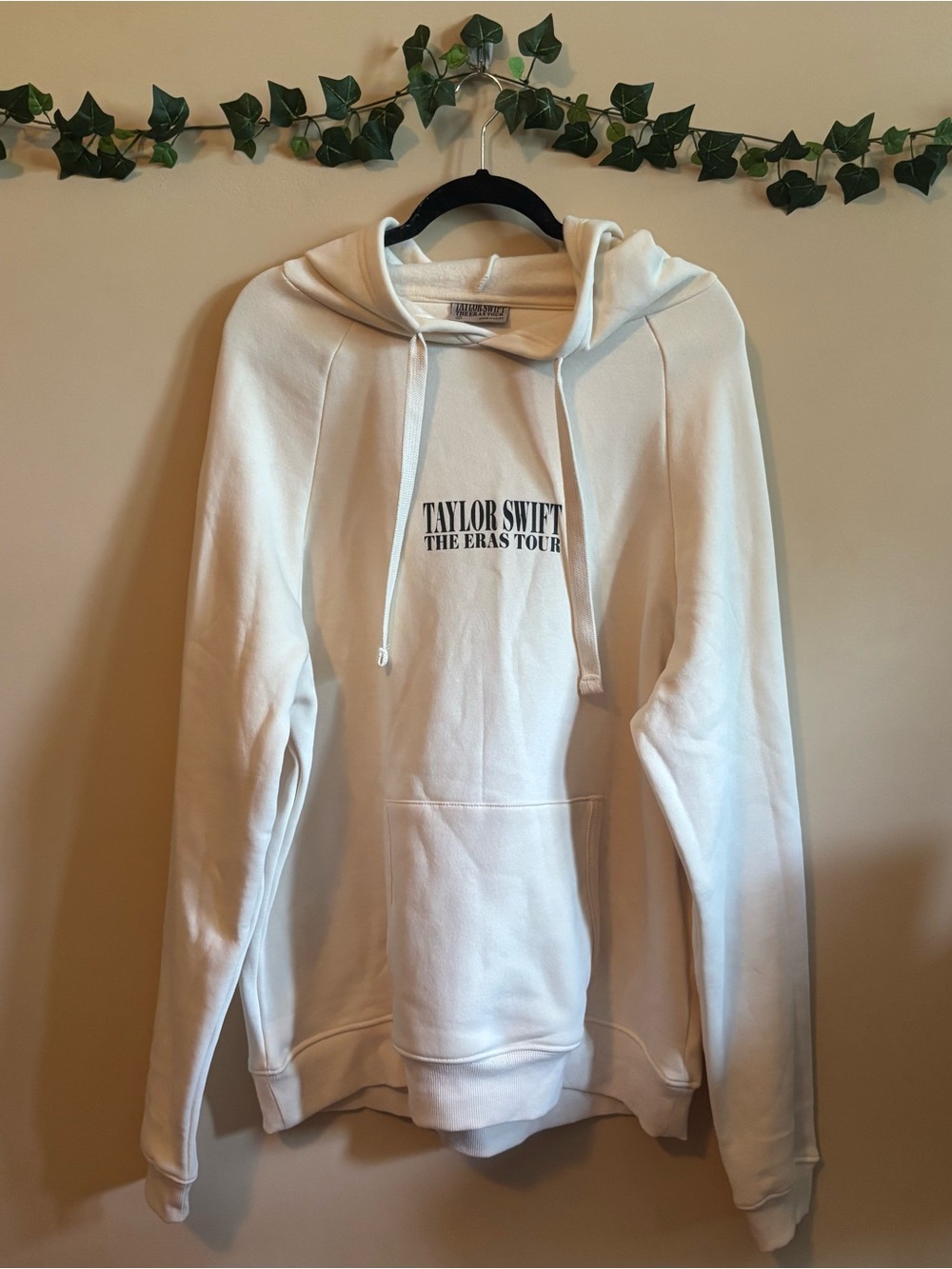 Taylor Swift Women’s Cream The Eras Tour Hoodie With Graphic Back Detail